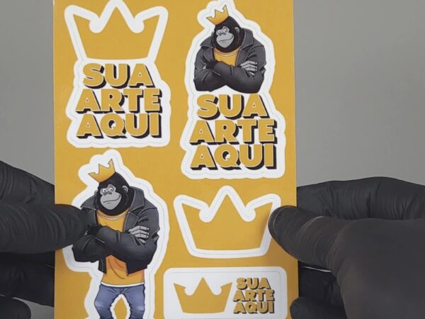 Stickers adesivos personalizados: criatividade sem limites nas suas ideias