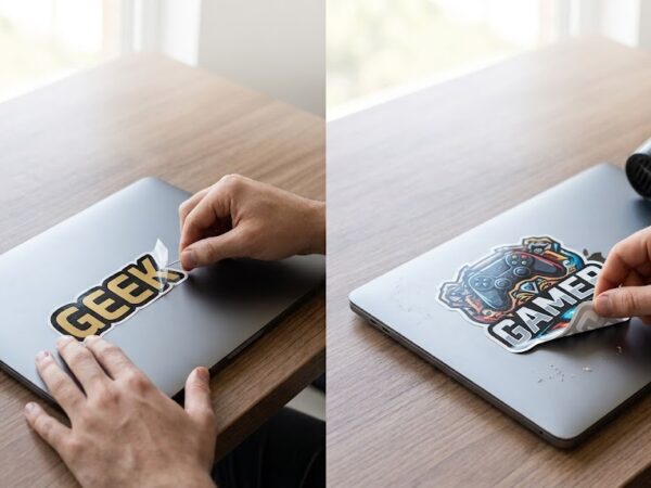 Adesivos para Notebook e Eletrônicos: Como Aplicar e Remover Sem Prejudicar