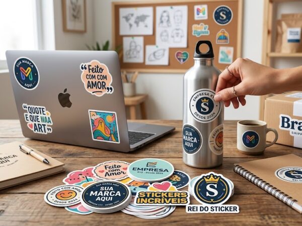 Adesivo Personalizado para Empresas: Como Fortalecer sua Marca Gastando Pouco